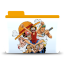 Folder One Piece Equipe Icon 64x64 png